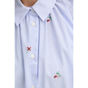 Max Mara риза дамска памучна BUTTERFLY (2615111042600) - answear - 293,18 лв