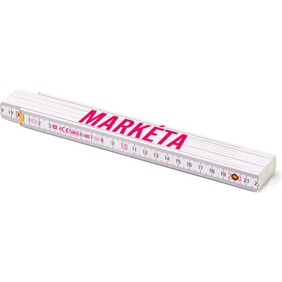 Metrie Skládací metr Block 52 Se jménem Markéta 2 m