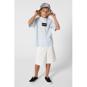 Karl Lagerfeld Детска памучна капела с две лица Karl Lagerfeld (Z31236)