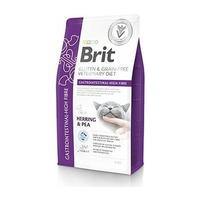 Brit Veterinary Diets Cat GF Gastrointestinal High Fibre 5 kg