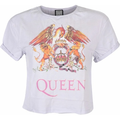 AMPLIFIED дамска тениска (топ) queen - colour crest - purple phaze - amplified - zav430qcc_pp