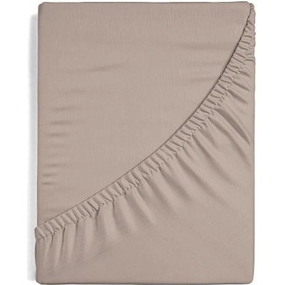 Matějovský prostěradlo Jersey s elastanem světle hnědé 100x200