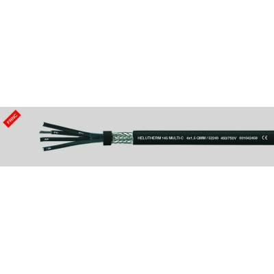 Helu HELUTHERM® 145 Multi-C 52200 vysokoteplotný kábel 3 x 0.50 mm² 100m čierna