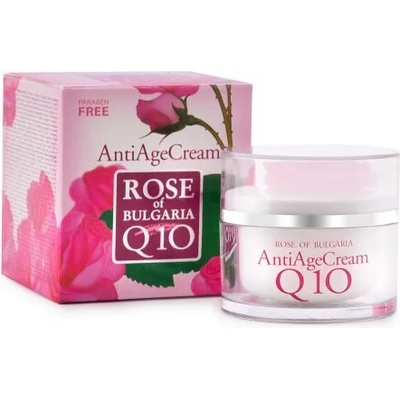 Biofresh Cosmetics Rose of Bulgaria Anti Age Cream - Крем за лице с Q10, 50мл