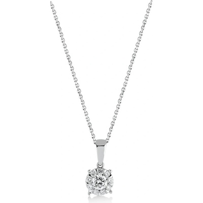 Lillian Vassago Zdobený s diamanty bílé zlato LLV59-DN013W