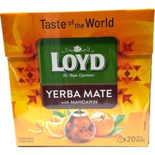 Loyd čaj Yerba Mate s príchuťou manarinky 20 x 1,7 g