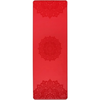 Sharp shape Pu yoga mat blossom