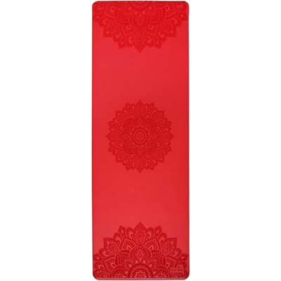 Sharp shape Pu yoga mat blossom