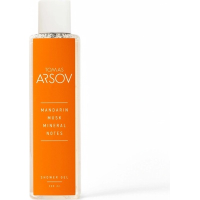 Tomas Arsov Mandarin Musk Mineral Notes sprchový gel s hydratačním účinkem 200 ml