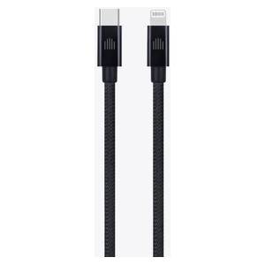 Dviced Cable USB-C to Lightning Nylon Textile 1, 25m - Black (DV120005) - iStore