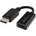MicroConnect Adapter Displayport - HDMI M-F Support 1920*1080P, Passive Black, 5cm cable