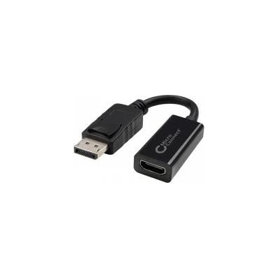 MicroConnect Adapter Displayport - HDMI M-F Support 1920*1080P, Passive Black, 5cm cable