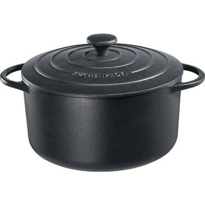 Litinový hrnec kulatý Provence 26 cm černý - Küchenprofi Solingen