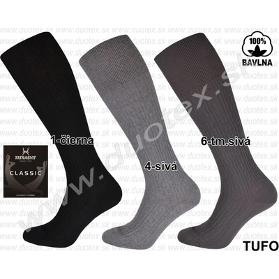 Tatrasvit Podkolienky Tufo 808 tm.sivá