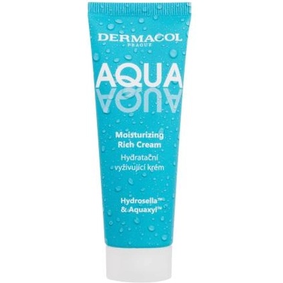 Dermacol Aqua Moisturizing Rich Cream подхранващ хидратиращ крем 50 ml за жени