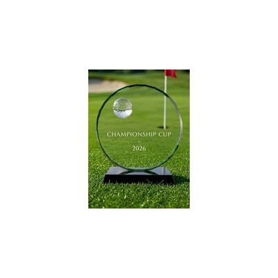 Poháry Bauer Skleněná Golfová Trofej CRG2026M01