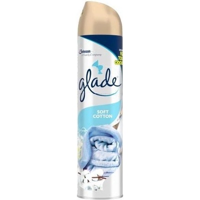 Glade Silver Soft Cotton osviežovač vzduchu 300 ml