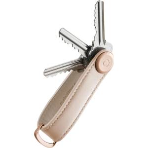 Orbitkey Leather Blush with Blush Stitching