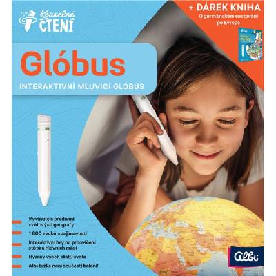 Glóbus 3.0 + kniha Evropa na talíři