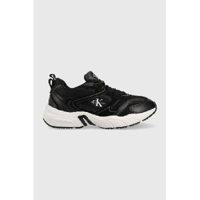 Маратонки Calvin Klein Jeans YW0YW00891 RETRO TENNIS SU-MESH W WN в черно YW0YW00891 (YW0YW00891)