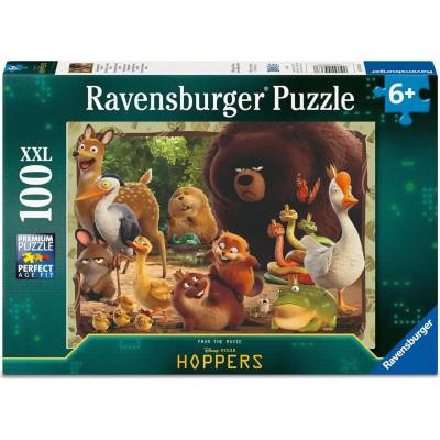 Ravensburger - Puzzle To jump into the wild - 100 piese