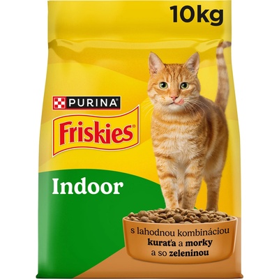 Friskies Indoor kura a zelenina 10 kg