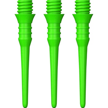 TARGET PIXEL soft, plastové žlté 50 ks/bal, závit 2BA Zelená