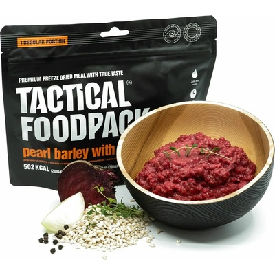 Tactical Foodpack Perlový jačmeň s červenou repou 410 g