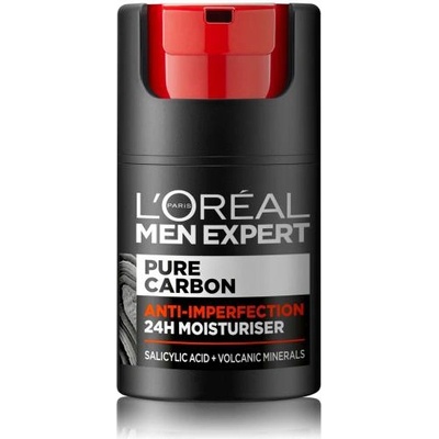 L'Oréal Men Expert Pure Carbon Anti-Imperfection Daily Care хидратиращ крем за проблемна кожа 50 ml за мъже