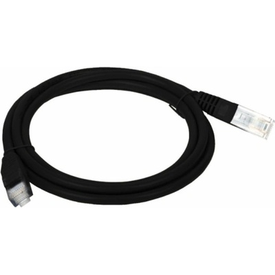 Alantec KKU5CZA2 Cat5e U/UTP (UTP), 2m, černý