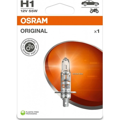 Osram H1 P14,5s 12V 55W Original Part 64150-1BL