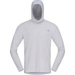 Norrøna Мъжка спортна тениска Norrøna Femund Tech Hood Sport shirt - Snow White - размер XXL (216-8321-0215)