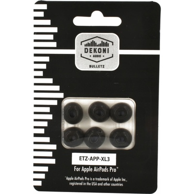 Dekoni Audio ETZ-APP-XL3 čierne