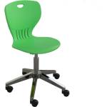 RFG Ученически стол RFG Maxima Move Chrome, полипропилен, до 120 kg, зелен - BestPC - 254,06 лв
