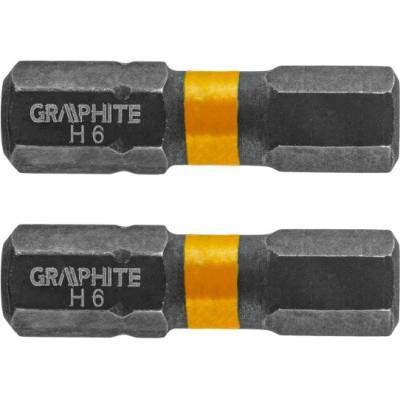 Graphite HEX6 x 25 mm 2 ks imbus 56H509