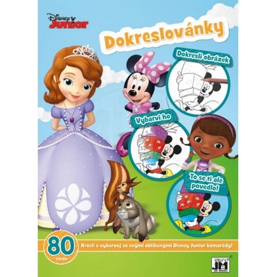 JIRI MODELS Dokreslovánky Disney Junior maľovanky