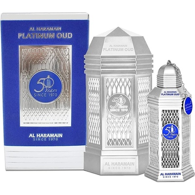 Al Haramain 50 Years Platinum Oud Parfum unisex 100 ml