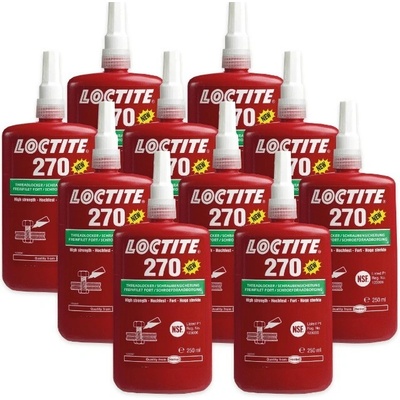 Loctite 270 vysokopevnostné 250 ml 10 ks
