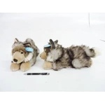 Dubi *PLUSH WOLF, lying, 30 cm