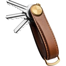 Klíčenka Orbitkey Pro Ještě lepší kožená Cedar