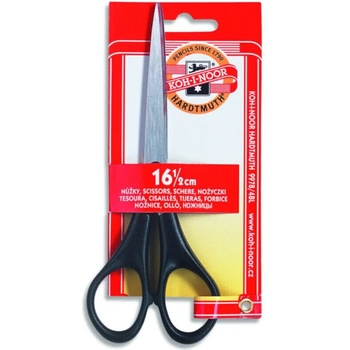 KOH-I-NOOR Scissors Универсални ножици 16, 5 cm Черeн (9978001004BL)