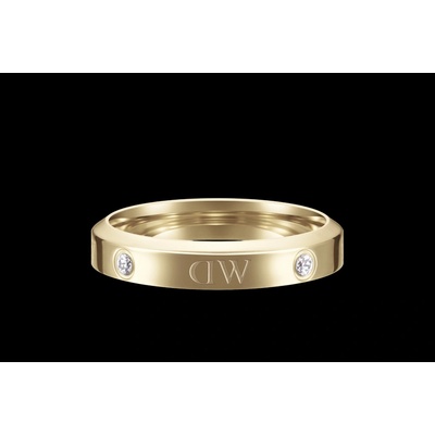 Daniel Wellington Originálny pozlátený prsteň s kryštálmi Classic Lumine DW0040028