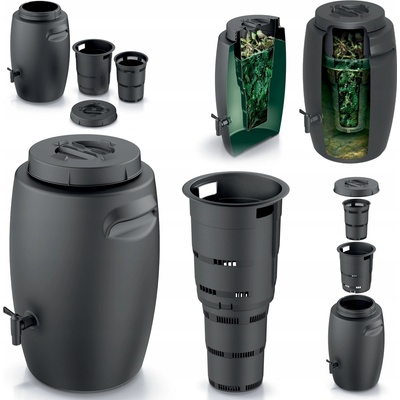 Prosperplast Combioliq 55 L černý
