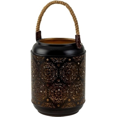 Svícen "LANTERN BLACK" 26cm