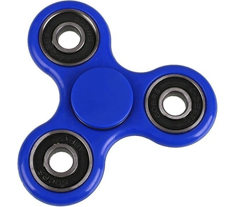 Fidget spinner MODRÝ