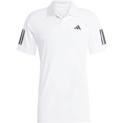 adidas Мъжка блуза с яка Adidas Club 3 Stripe Polo Shirt Mens - White/Black