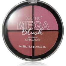 Technic Cosmetics Mega Blush paleta tvářenek 14,4 g