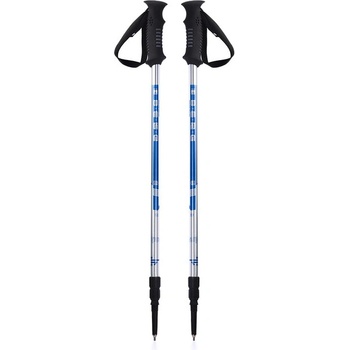 WARP Berg Antishock сребристо-сини походни пръти 145 cm (30043)