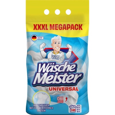 WäscheMeister Prací prášek Universal 10,5 kg 140 PD
