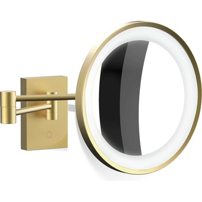 Decor Walther Увеличително козметично огледало x7 BS 40 стенно златно мат (0124182)